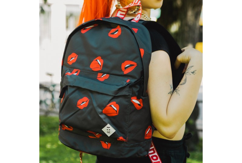 Lips Recycled Backpack
