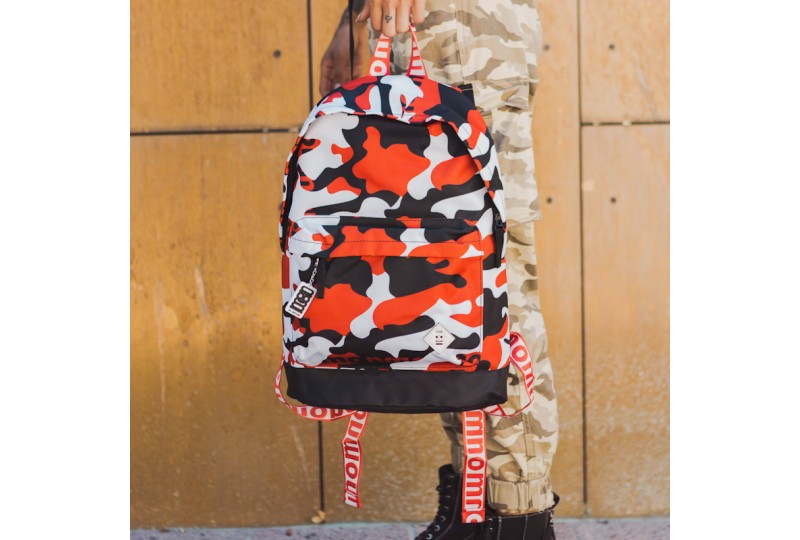 Camo Red Backpack